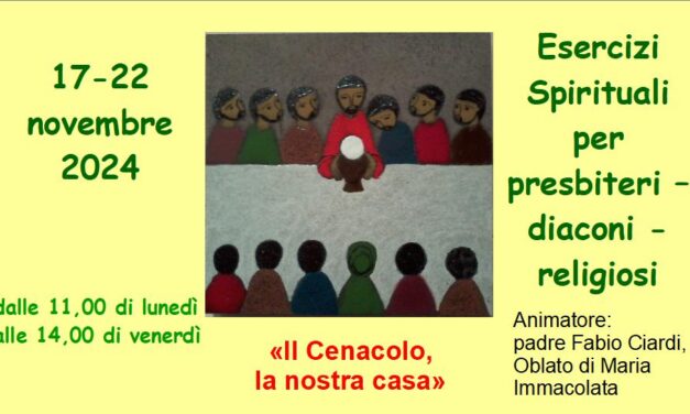 Esercizi spirituali novembre