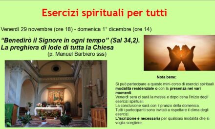 Esercizi spirituali tutti